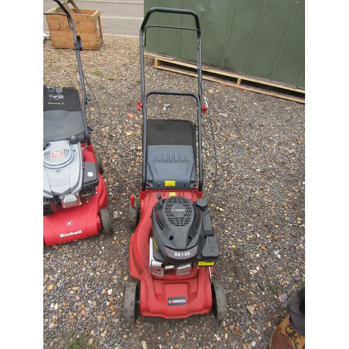 3490 - A Soverign lawn mower with collector