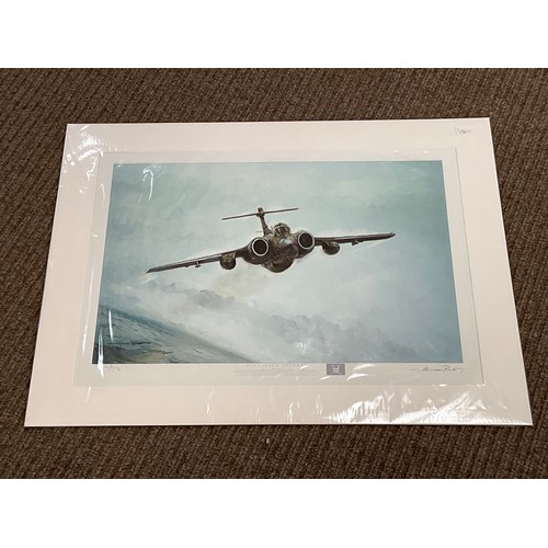 5471 - A Michael Rondot limited edition print ‘Buccaneer Thunder’, signed to margin, 2/50, mounted and unfr... 