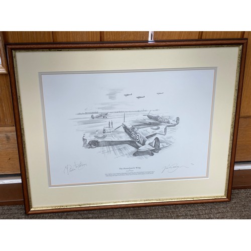 5480 - 'THE MIGHTY EIGHTH' a limited-edition print after Nicolas Trudgian depicting Mk. V Spitfires of No. ... 