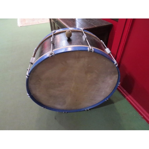 4016 - A Salvation Army drum with beater, 78cm diameter    (R) £50