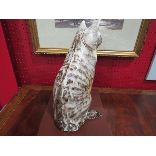 4022 - A Winstanley cat No.7, a/f, 35cm high   (R) £20