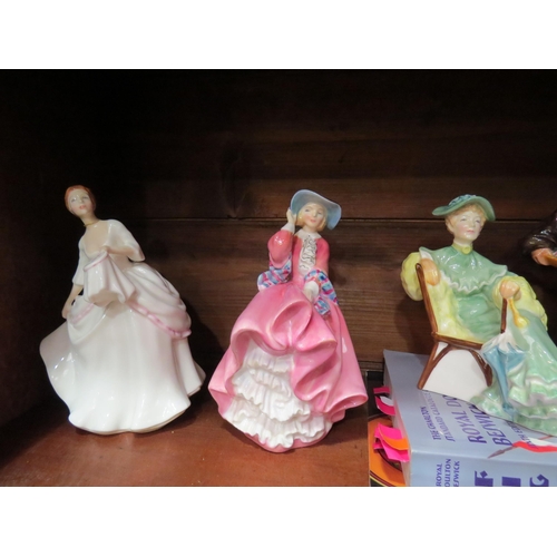 4027 - Six Royal Doulton figures 