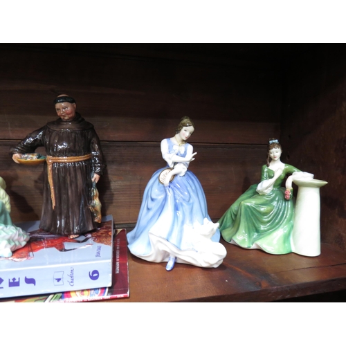 4027 - Six Royal Doulton figures 