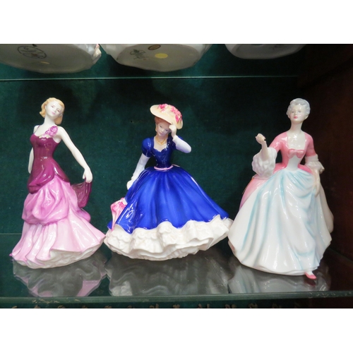 4125 - Six Royal Doulton figures 