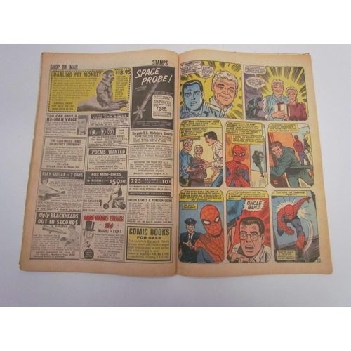 7040 - Marvel Comics 'The Amazing Spider-Man' #50 (1967) pence copy and #75 (1969) cents copy, cover artwor... 