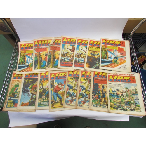 7050 - A collection of Lion & Eagle comics 1969-1970 (approximately 58)     (E) £20-30