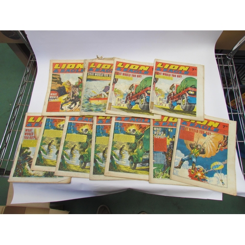 7050 - A collection of Lion & Eagle comics 1969-1970 (approximately 58)     (E) £20-30