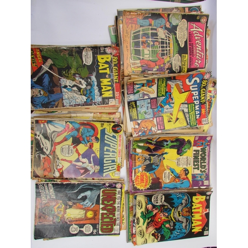 7051 - A collection of DC comics including Superman, Batman, Justice League America, The Flash, Wonder Woma... 