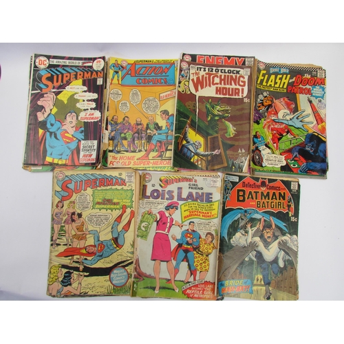 7051 - A collection of DC comics including Superman, Batman, Justice League America, The Flash, Wonder Woma... 