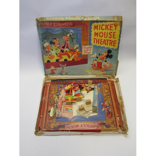 7067 - Two boxed Spears Games theatres to include Enid Blyton's Noddy and Walt Disney's Mickey Mouse, boxes... 