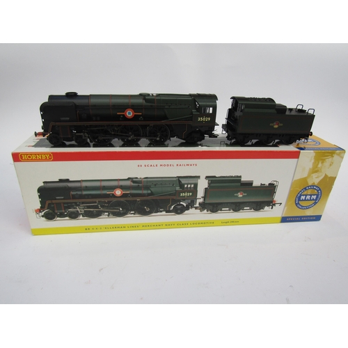 7393 - A boxed Hornby 00 gauge R2294 National Railway Museum Collection Special Edition BR 4-6-2 Merchant N... 