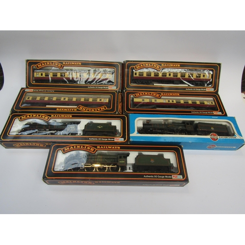 7418 - Two boxed Palitoy Mainline Railways 00 gauge locomotives and tenders to include 37066 4-6-0 7P Rebui... 