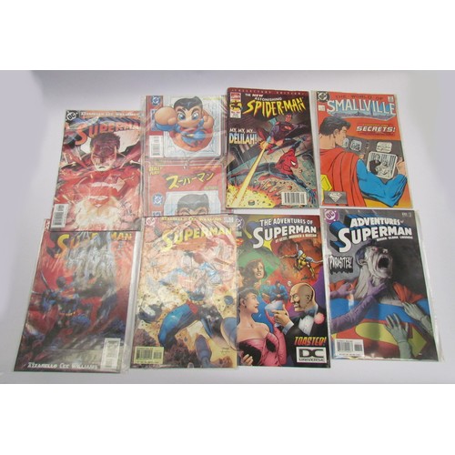 7045 - Nineteen DC Superman Comics, 1980's-2000's