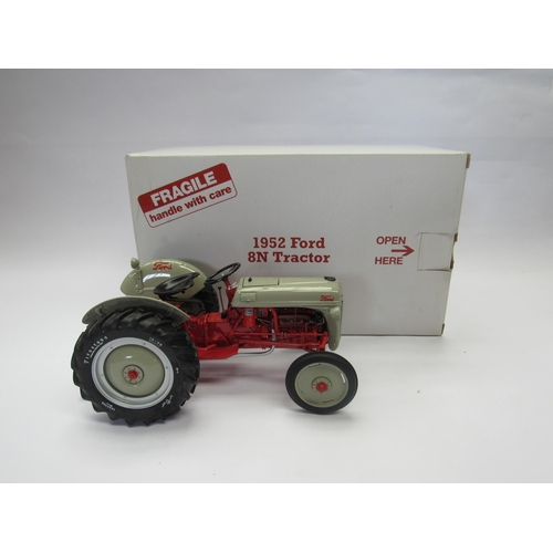 7217 - A Danbury Mint 1:16 scale diecast 1952 Ford 8N Tractor, boxed with certificate of authenticity