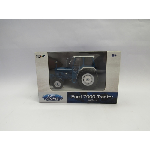 7230 - A boxed Britains ERTL 1:32 scale diecast Ford 7000 Tractor