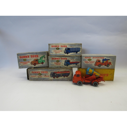 7260 - Six boxed Dinky Toys diecast commercial vehicles to include 408 Big Bedford Lorry, 430 Breakdown Lor... 