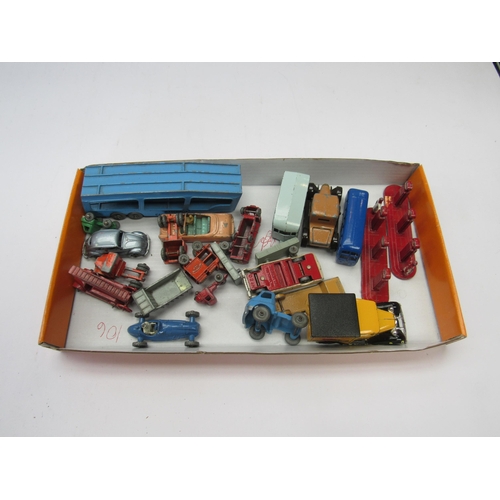 7317 - A small collection of playworn Lesney Matchbox Series diecast vehicles and a later Matchbox 