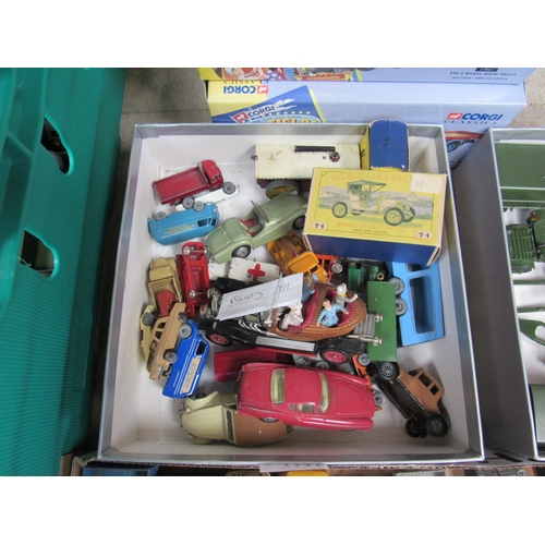 7331 - Assorted loose playworn diecast vehicles including Corgi Chitty Chitty Bang Bang, Dinky 2CV Citroen,... 