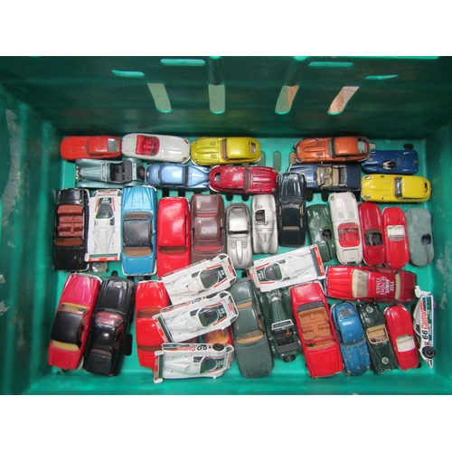 7294 - A collection of loose and playworn Jaguar diecast cars to include Dinky, Corgi, Matchbox, Danbury Mi... 