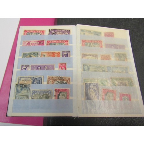 1345 - Stamps, predominantly GB and British Commonwealth consisting of a loose leaf A4 folder, an album of ... 