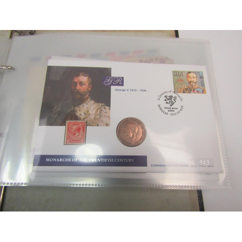 1345 - Stamps, predominantly GB and British Commonwealth consisting of a loose leaf A4 folder, an album of ... 