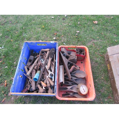 3562 - Two boxes of tools, etc