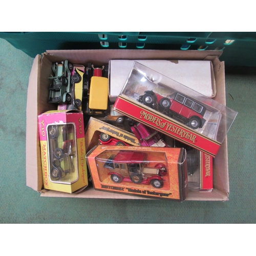 7296 - A collection of assorted boxed and loose Matchbox diecast cars including World Sports, World Class, ... 