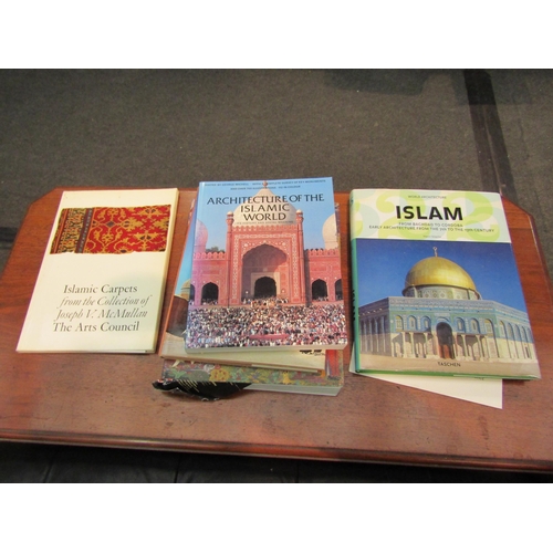 1185 - A small group of books on Islamic architecture, Islamic carpets, RA catalogue for exhibition 