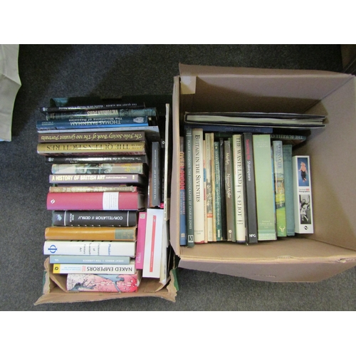 1224 - Two boxes of mainly art, architecture, photography and design books etc., including Charles Jones, H... 