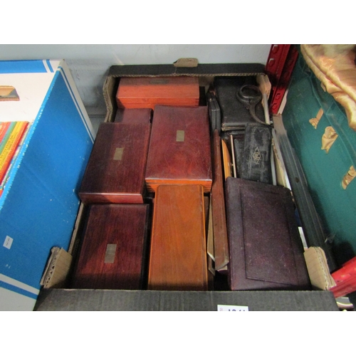 1241 - A large collection of 19th Century and later stationery and calligraphy sets, most are partial sets ... 