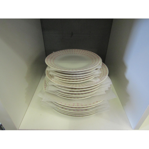 1305 - 18 Rosenthal plates - six small dinner, six dessert and six tea      (R) £0