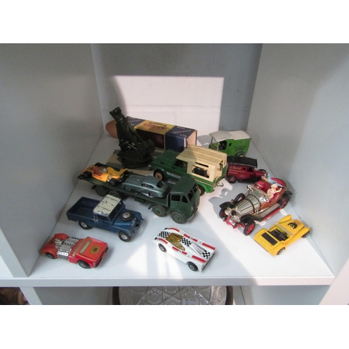 1403 - A collection of Corgi, Matchbox and other vintage diecast toys including Chitty Chitty Bang Bang