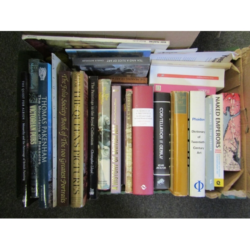 1224 - Two boxes of mainly art, architecture, photography and design books etc., including Charles Jones, H... 