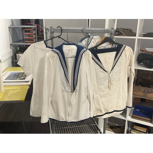 4029 - A quantity of sailor's white shirts