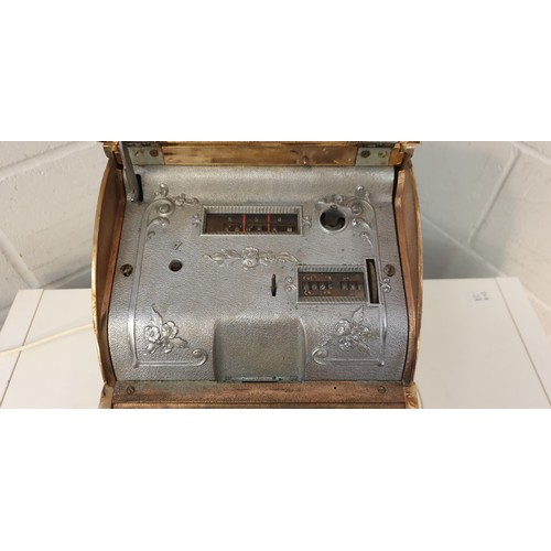 1010 - NCR National Cash Register 'candy store' model 314, serial No. 19026565 (made in 1921). Polished bra... 