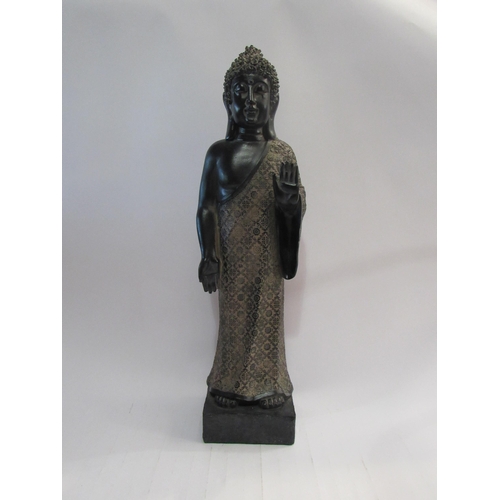 4442 - A decorative young buddha figure, 47cm tall