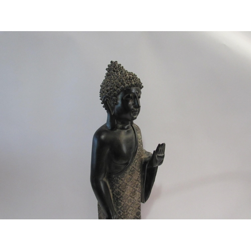 4442 - A decorative young buddha figure, 47cm tall