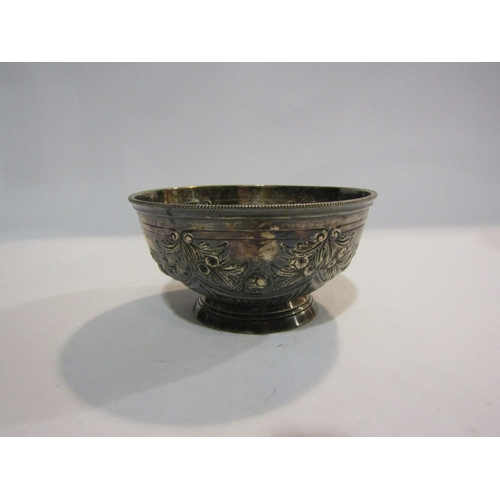 4343 - A Victorian silver bowl, 11cm diameter