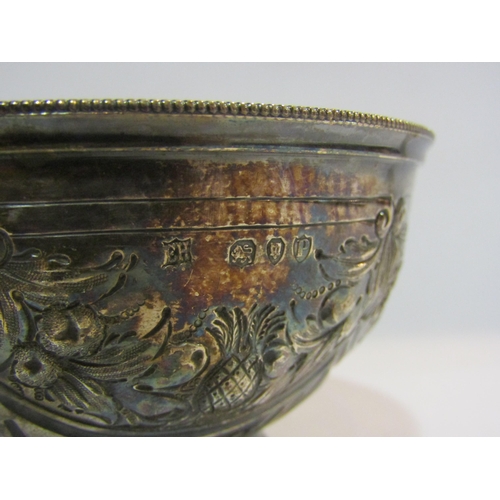 4343 - A Victorian silver bowl, 11cm diameter