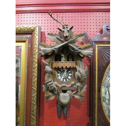 4052 - A Black Forest style cuckoo clock a/f