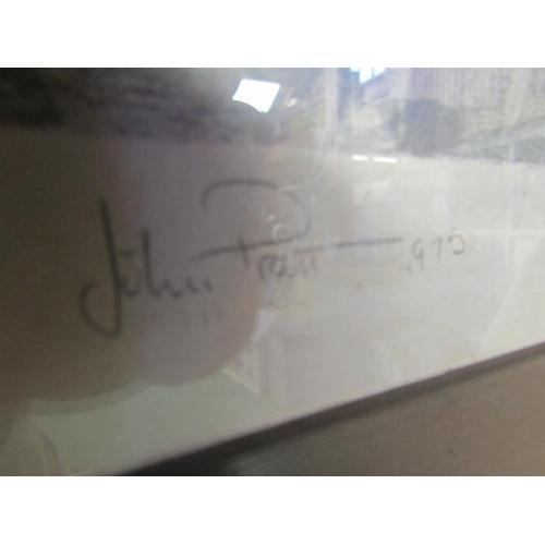 9007 - JOHN PRATT: An unframed pencil sketch 
