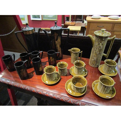 1083 - A quantity of Portmeirion coffee wares, 