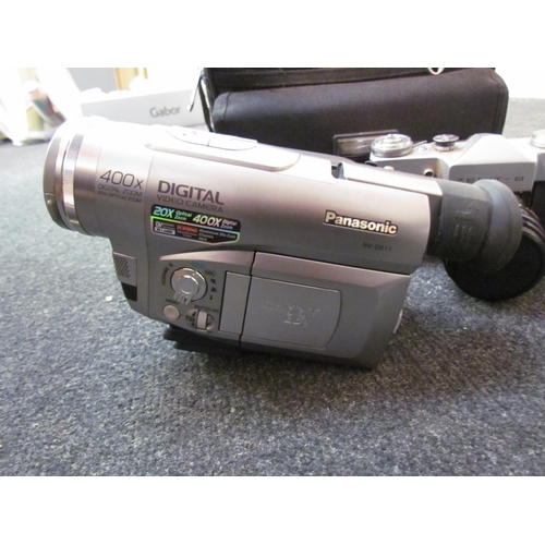 1416 - A Zeni-B camera and a Panasonic video camera