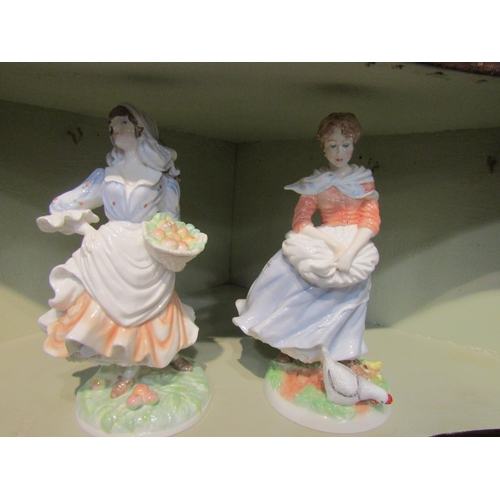 4031 - Three Royal Doulton Old Country Ways figures and a 