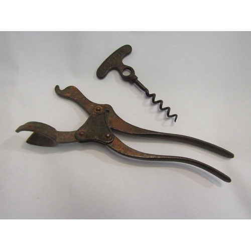 4247 - A London patented lever corkscrew