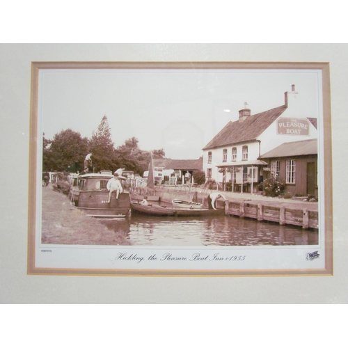 4312 - Two framed and glazed Frith collection photographs depicting Norwich, Yacht Station 1938 and Hicklin... 