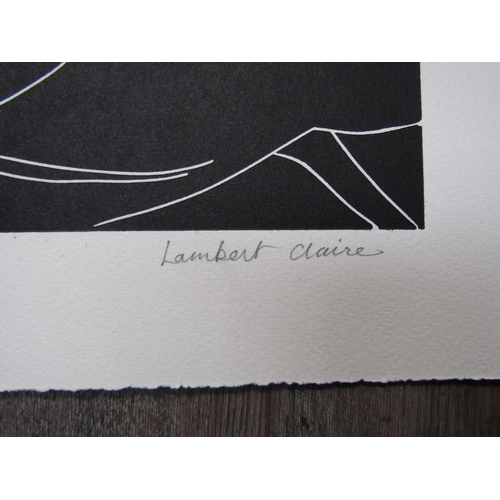 7505 - CLAIRE LAMBERT (XX) An unframed limited edition print titled 'Memories of Shetley' Pencil signed and... 