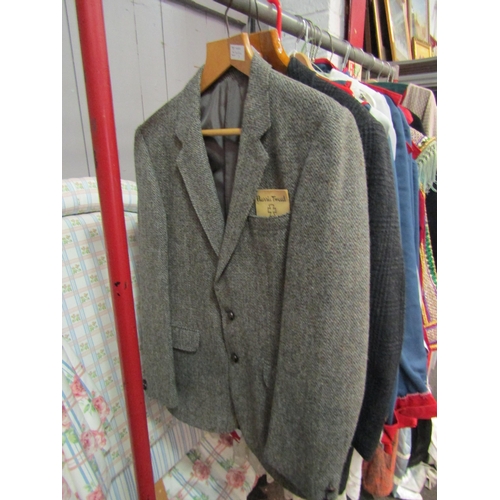 1411 - Four men's jackets including tweed  (E)  £10-20