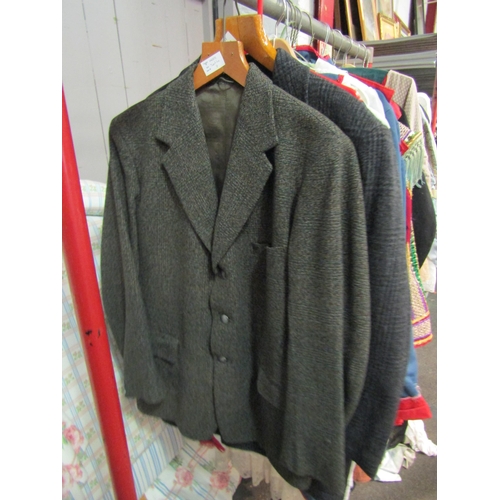 1411 - Four men's jackets including tweed  (E)  £10-20