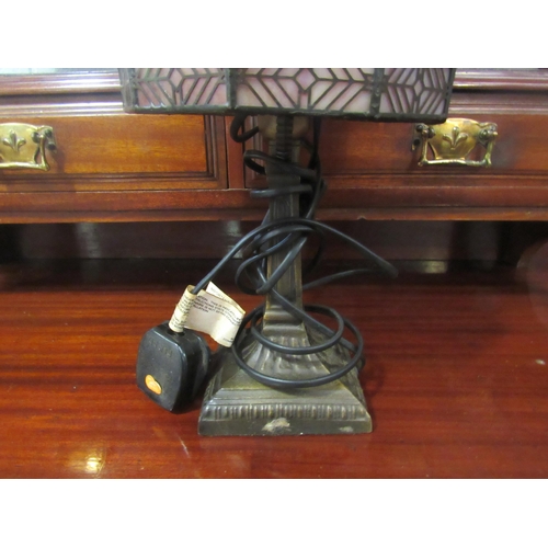 1064 - A Liberty style glass table lamp